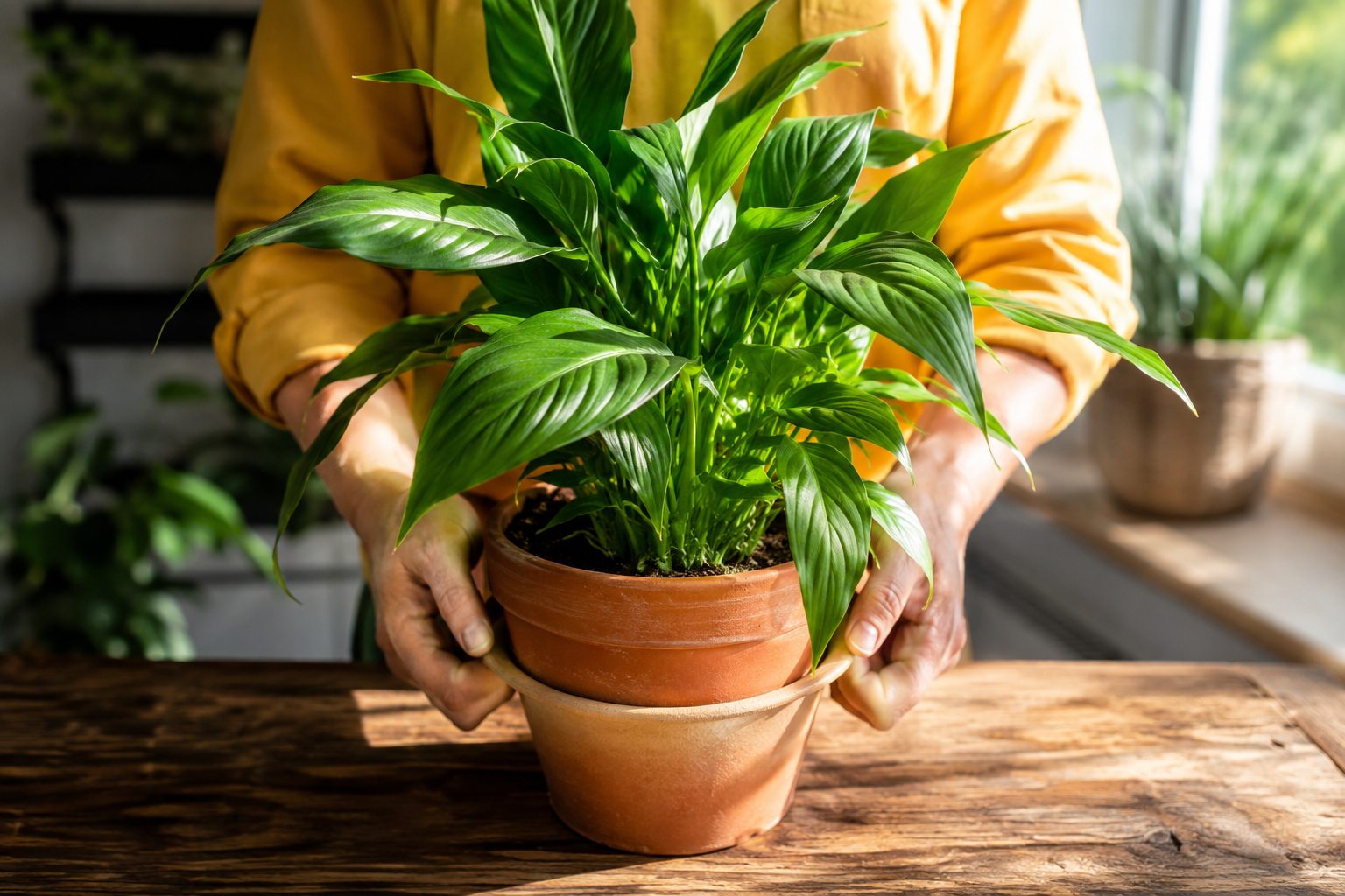 Protege tus plantas con medias: una solución práctica contra la tierra dispersa