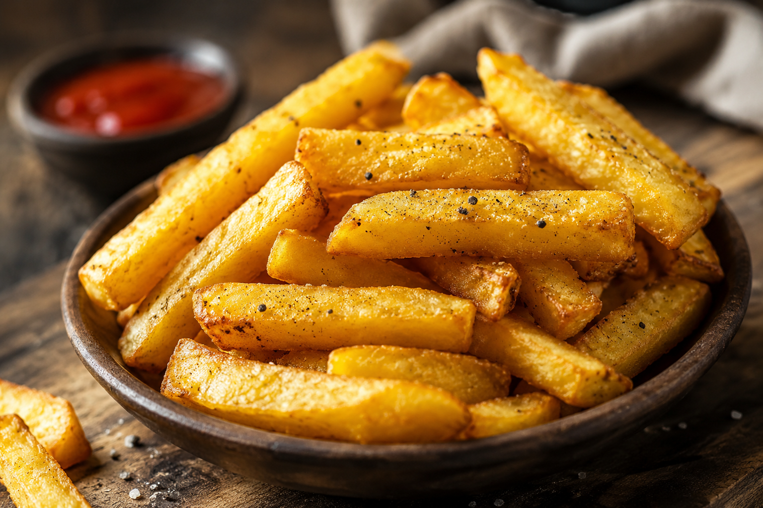 Truco con Maicena para conseguir patatas fritas crujientes: el secreto de los chefs