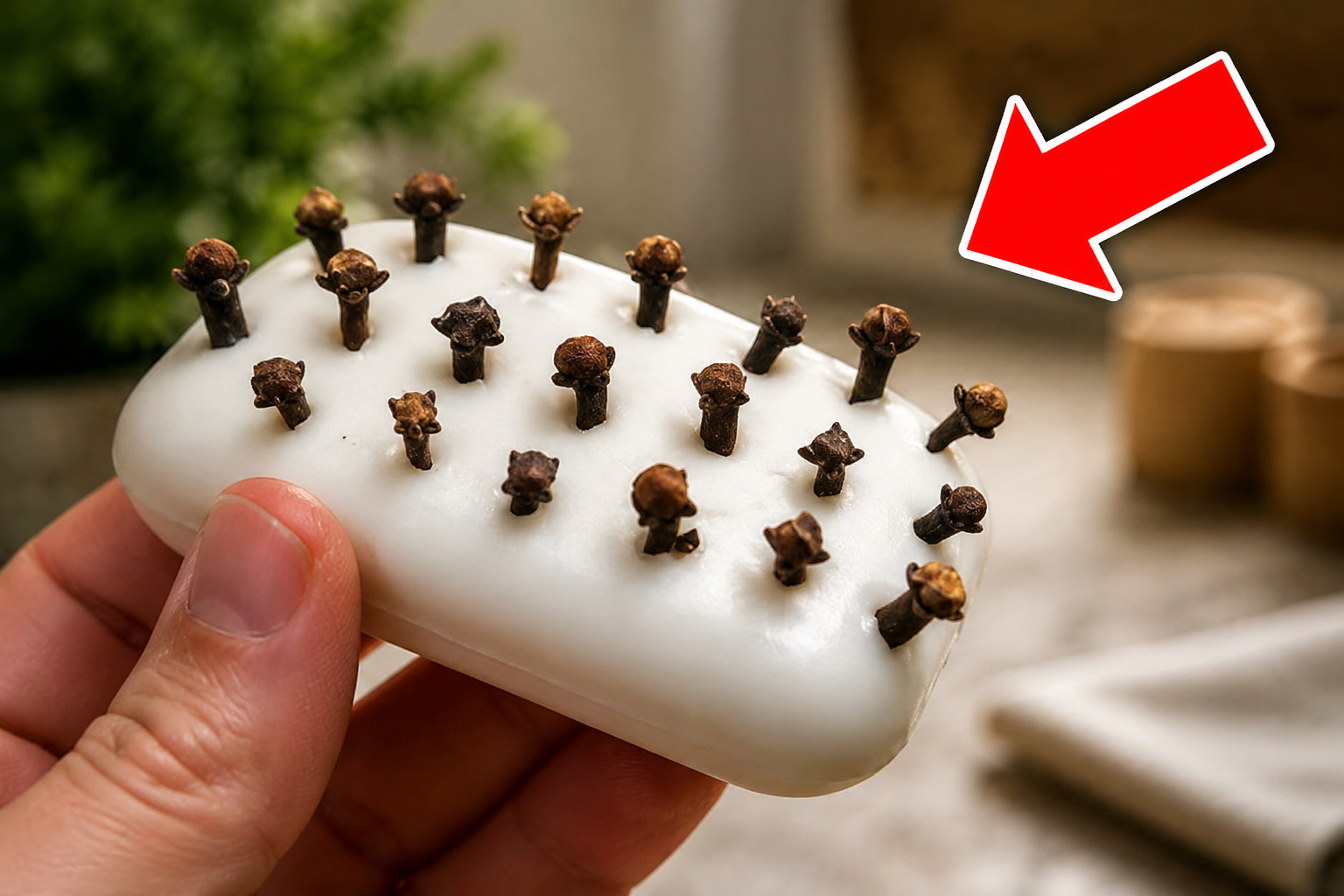 Un Truco Sencillo: Pon 20 Clavos de Olor en un Jabón y Renueva Tus Baños