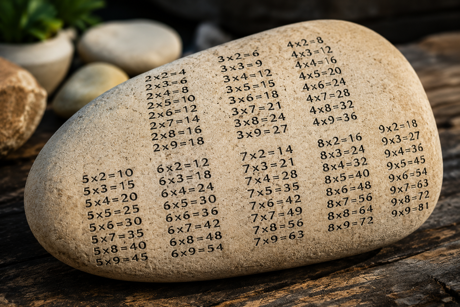 Un método ingenioso para enseñar a tus hijos las multiplicaciones de forma rápida y eficaz