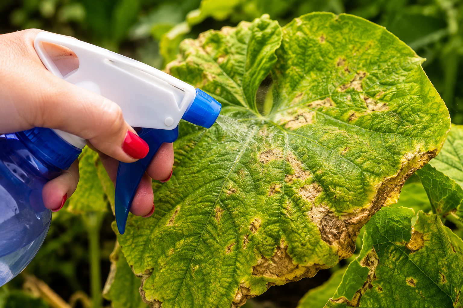 Una sola gota cura todas las plantas enfermas: el fungicida natural más efectivo