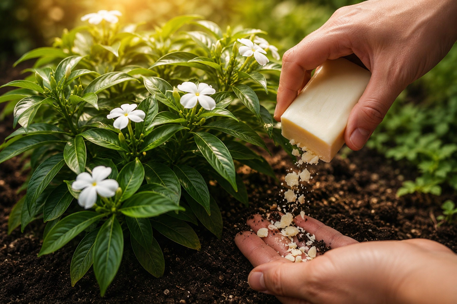 Usa jabón en tus plantas: descubre por qué tantos lo hacen