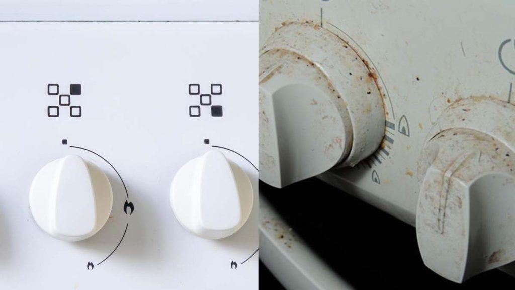 Con esta técnica de limpieza las manijas de tu horno quedarán como nuevas