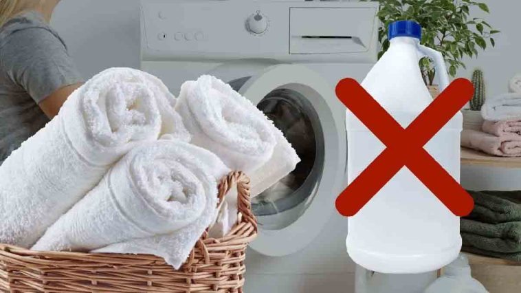 Dejar de usar lejía: utilizar este producto blanqueador en la lavadora
