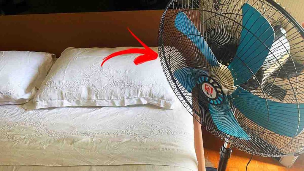 Nunca vuelvas a instalar el ventilador en cualquier lugar: esta es la mejor posición para este dispositivo
