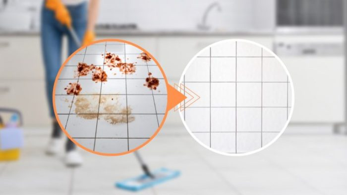 Suelos muy sucios en la cocina, así es como hacerlos brillar de nuevo