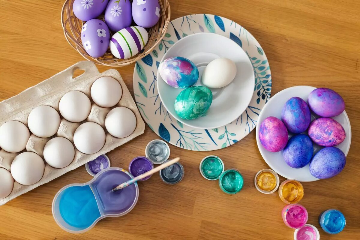 Formas inusuales de pintar huevos de Pascua que han perdurado a lo largo de los años