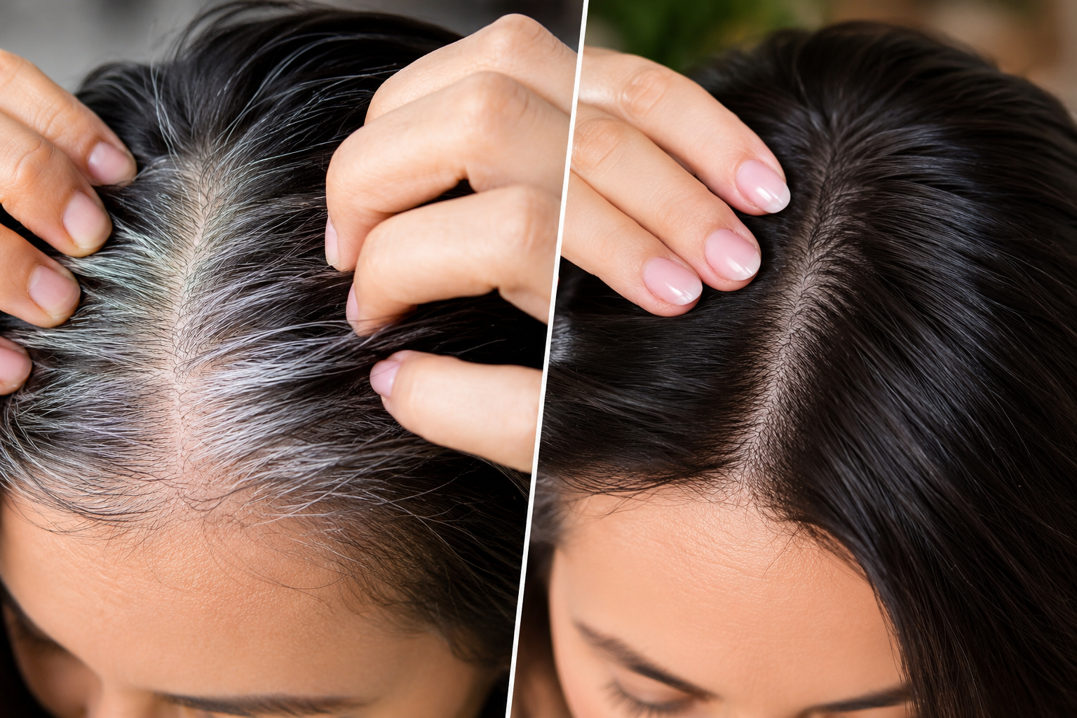 ¿Por qué aparece el cabello canoso? 4 métodos efectivos para cubrirlo sin dañarlo