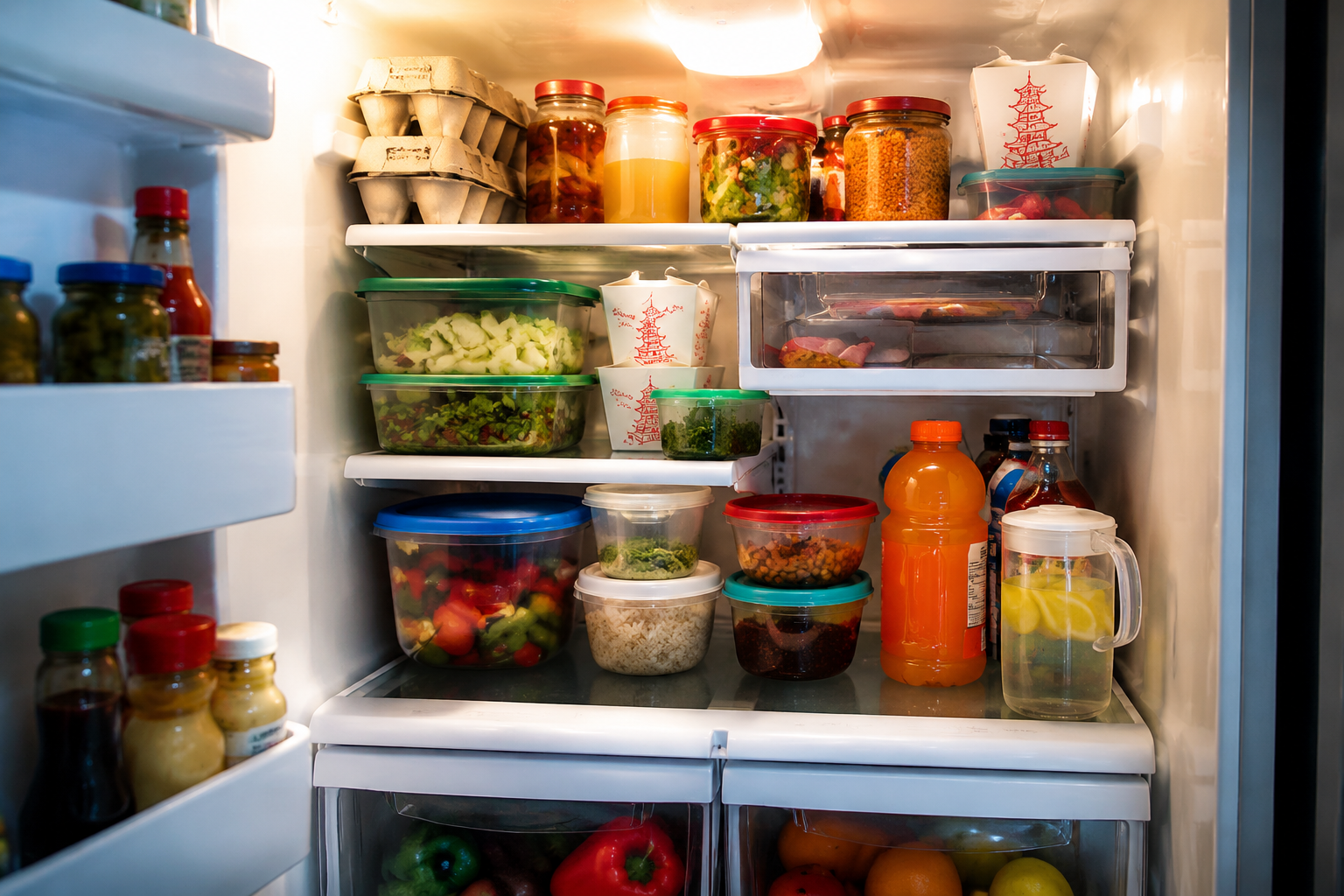 ¿Por qué el refrigerador tiene luz y el congelador no?
