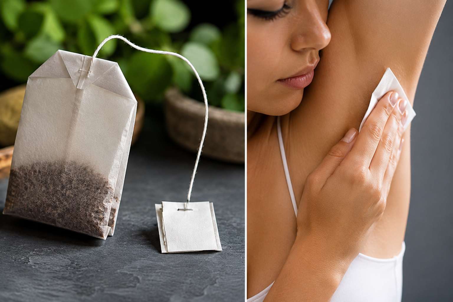 14 usos sorprendentes de las bolsitas de té: desde arrugas hasta desodorante