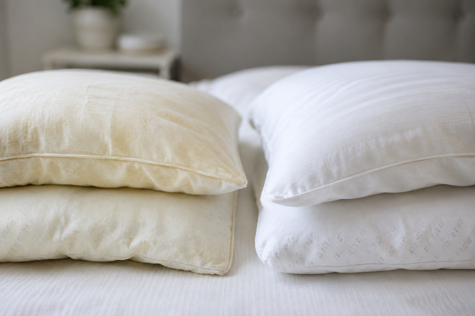 4 formas de limpiar y desinfectar las almohadas para que parezcan nuevas