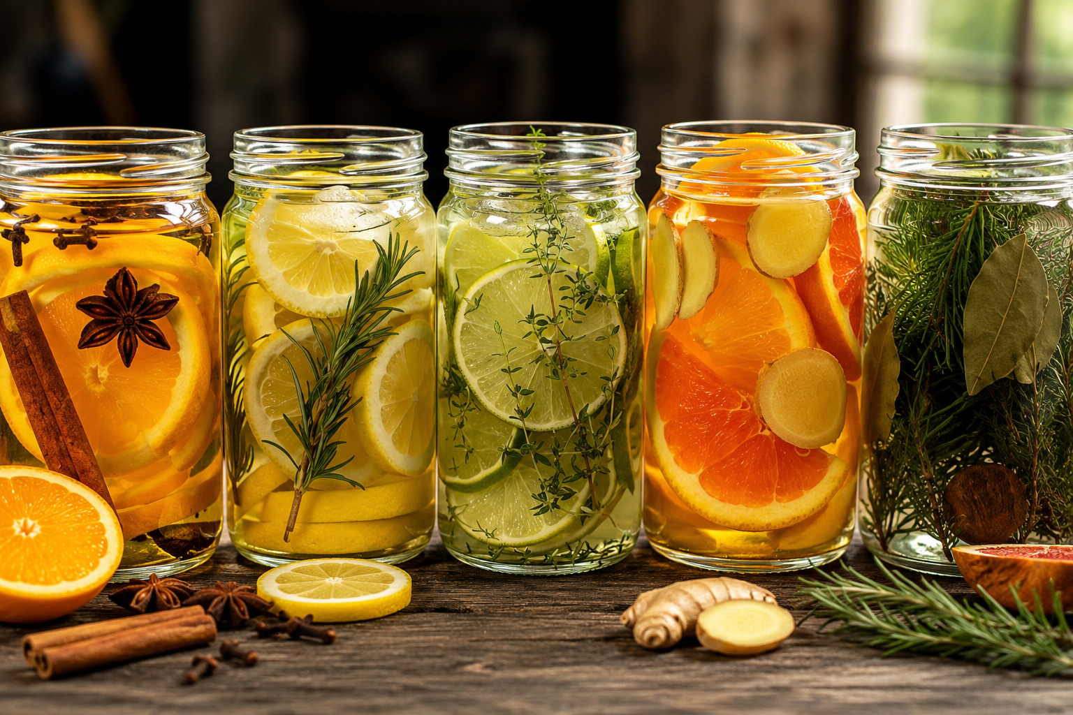 5 perfumes naturales caseros para el hogar