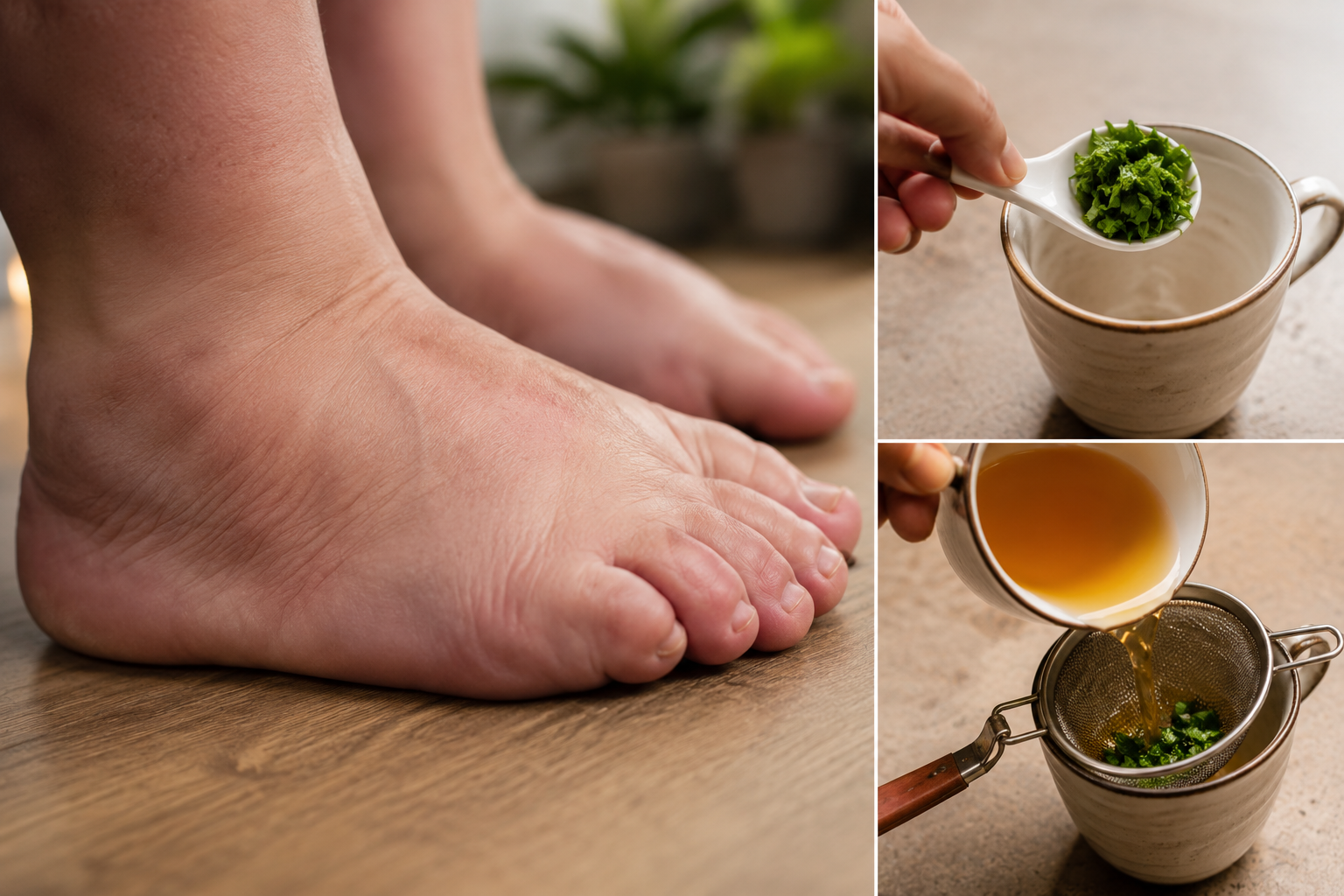 Alivio Natural: Remedios Caseros para los Pies Hinchados
