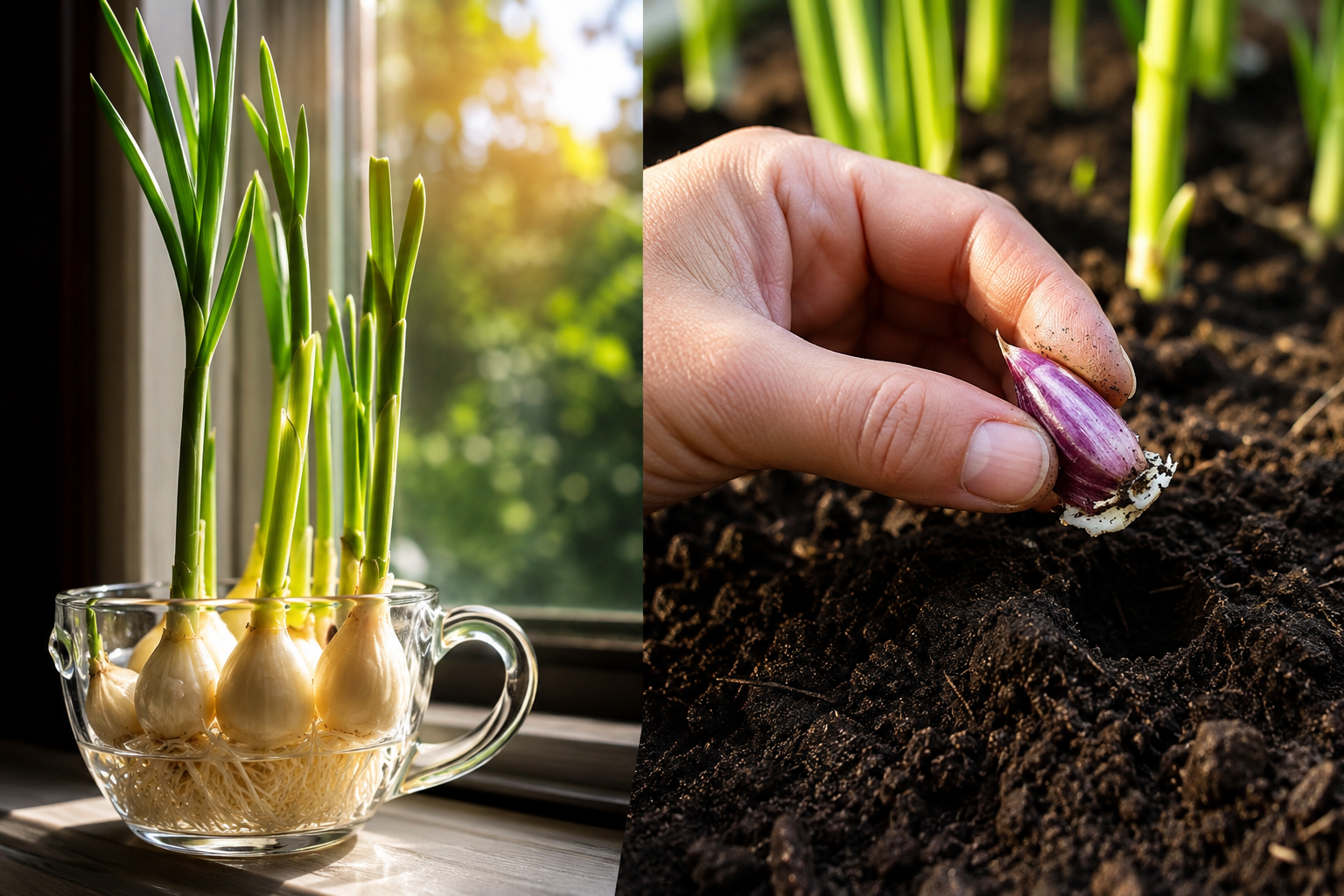 Cómo cultivar ajo en casa para tener siempre suministro y no comprarlo nunca más