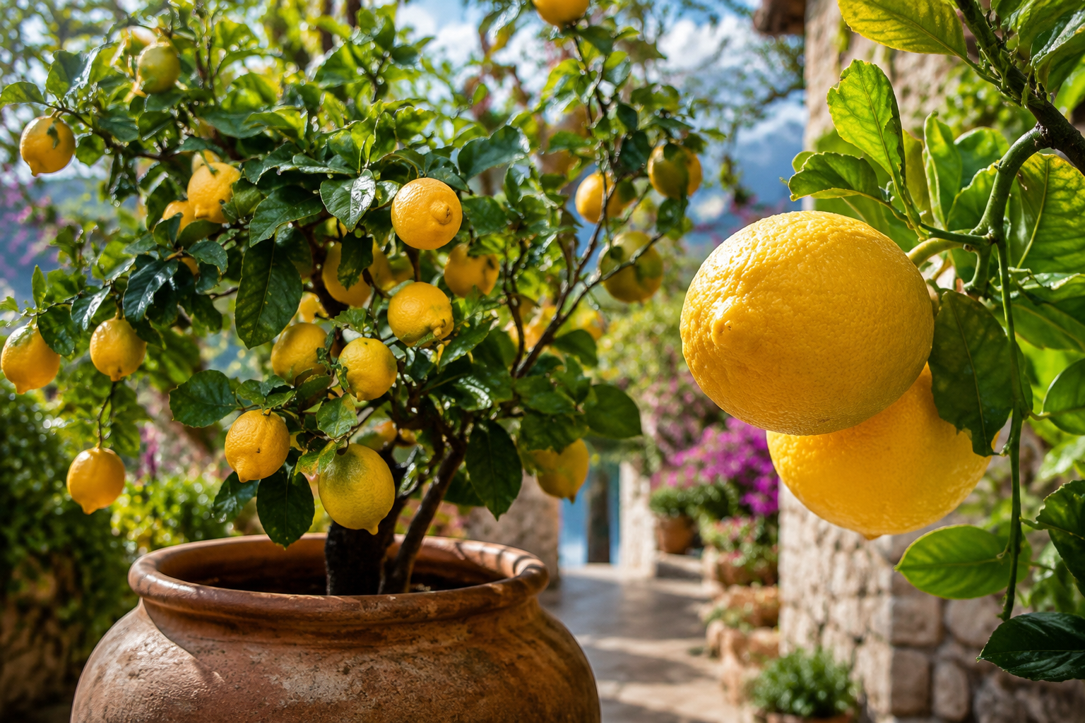 Cómo cultivar limones en maceta a partir de semillas