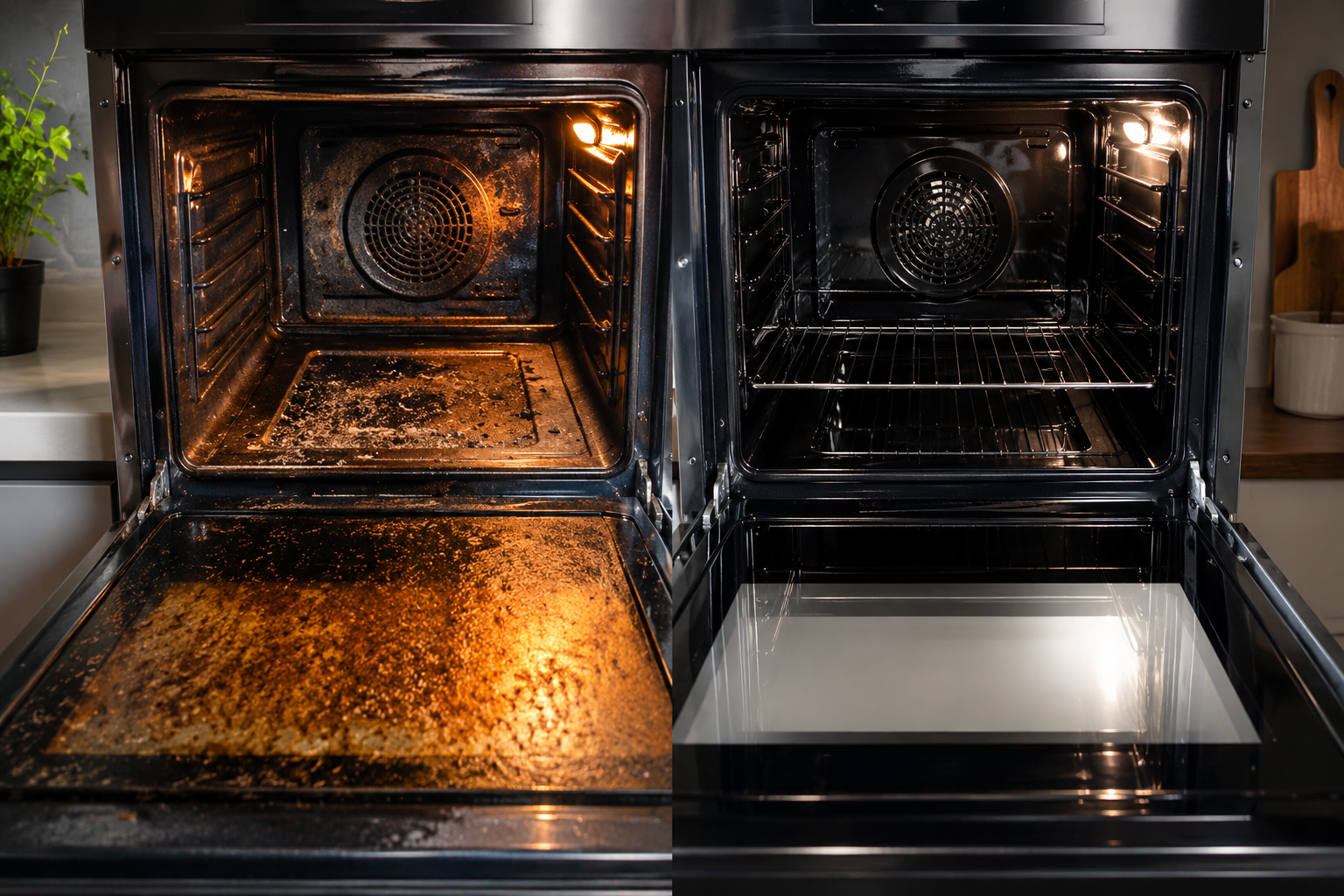 Cómo limpiar el horno de forma natural y devolverle su brillo original