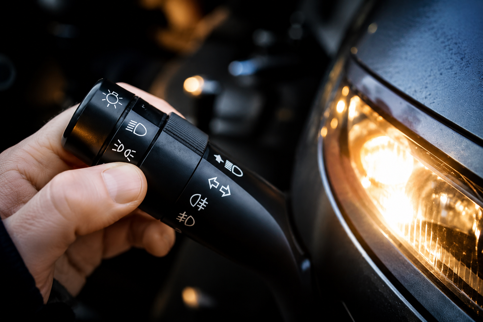 Encender las luces del coche 10 segundos antes de arrancar: un consejo práctico que marca la diferencia