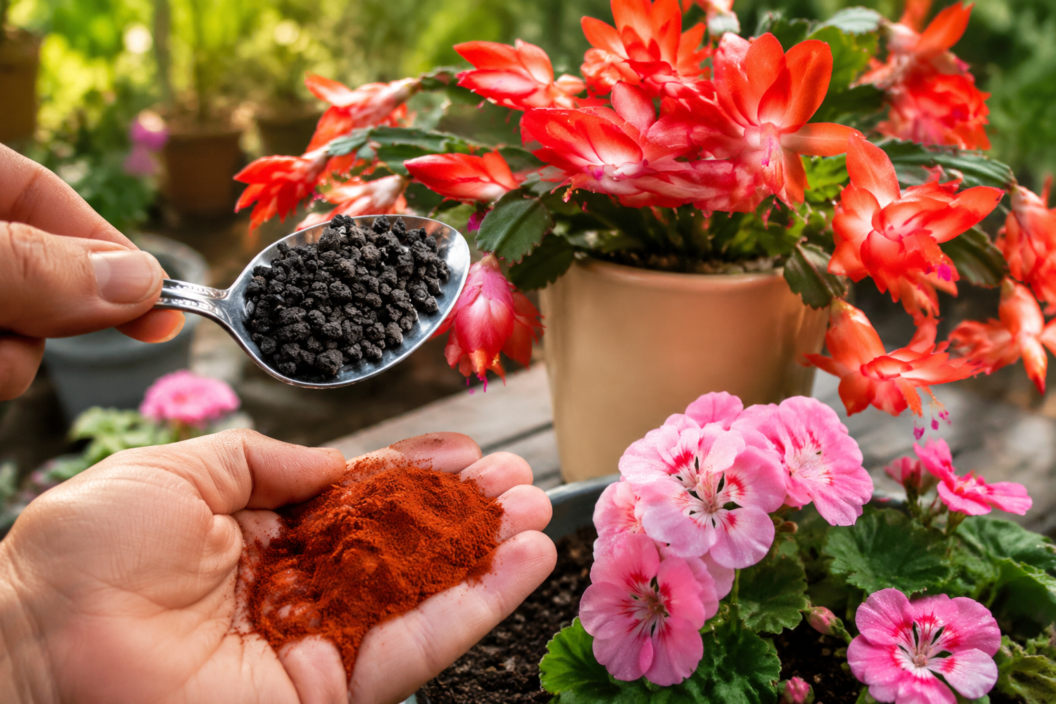 Esta especia hará que cada flor de tu balcón o jardín crezca exuberante