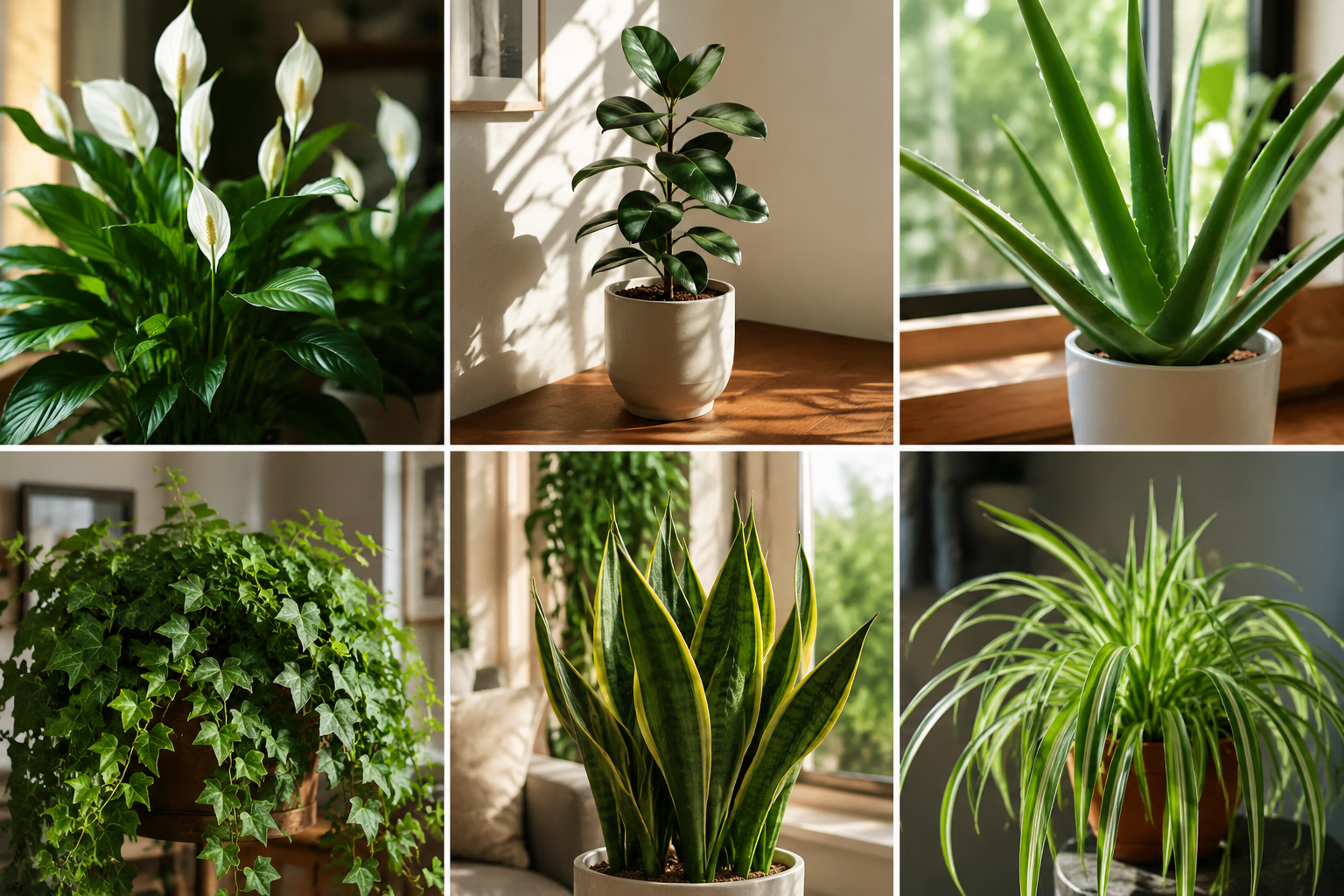 Estas plantas limpian el aire del hogar, eliminando toxinas, polvo y sustancias nocivas