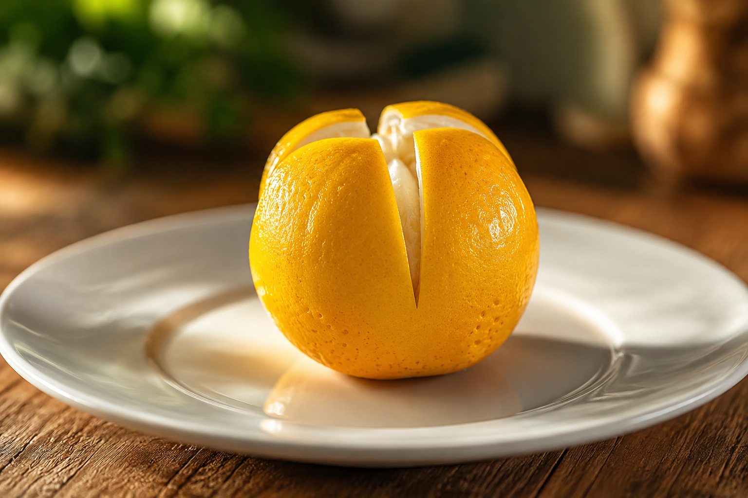 Esto ocurre si colocas un limón en la mesita de noche antes de dormir