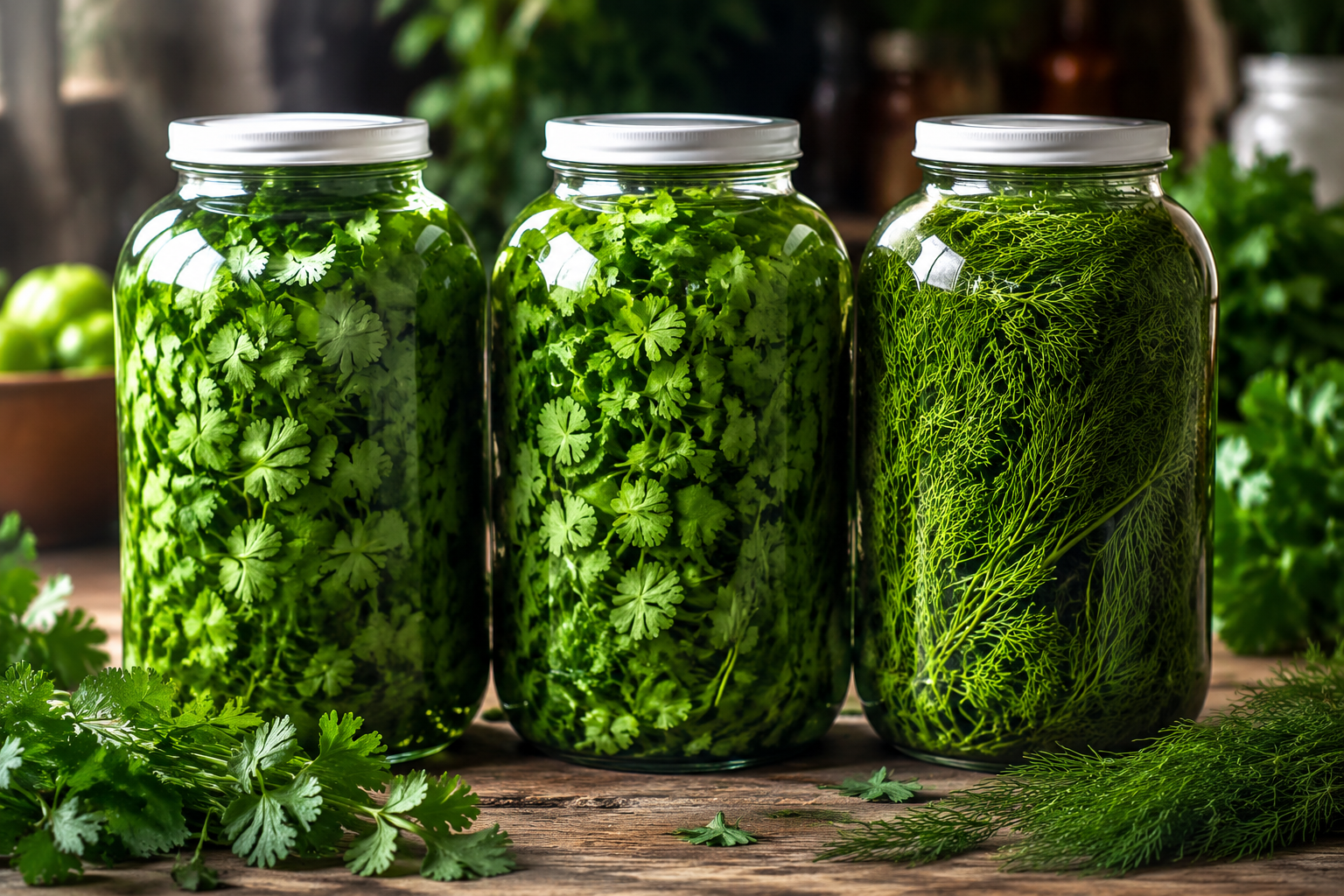 Los Consejos Infalibles de mi Abuela para Mantener el Perejil y el Cilantro Frescos Más Tiempo