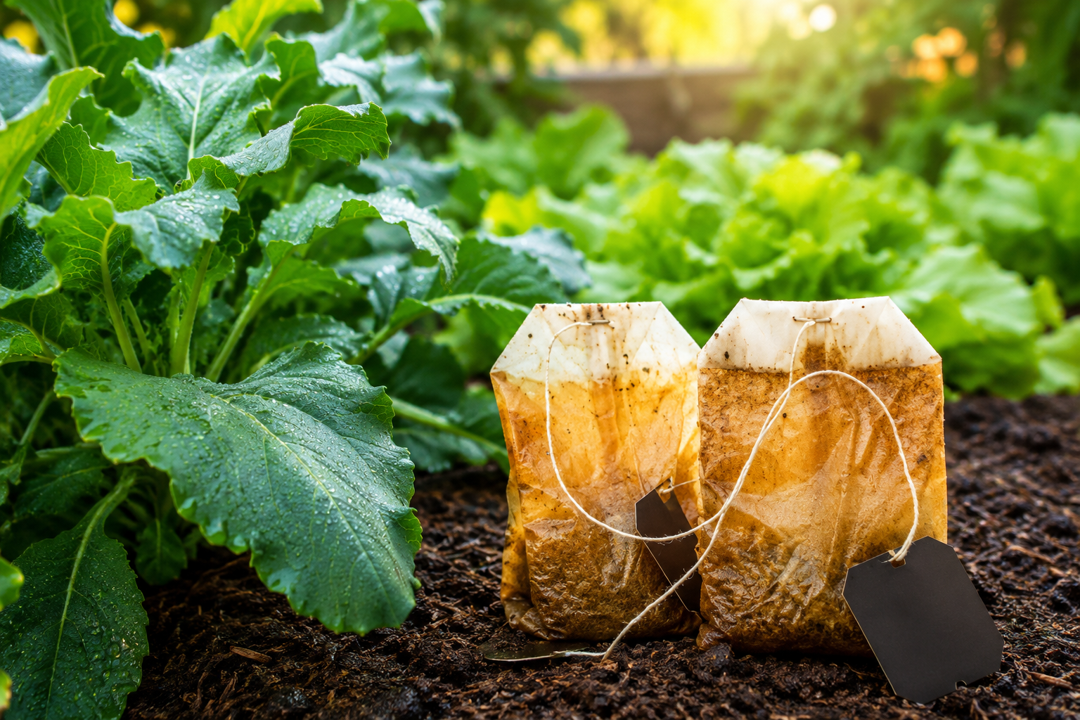 No tires tus viejas bolsas de té: un jardinero experto comparte 11 razones para reutilizarlas plantándolas