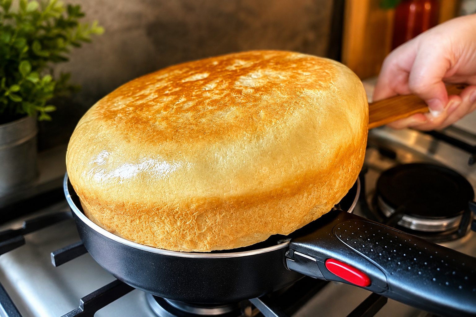 Solo 1 papa y vinagre ✋ Ya no compro pan. ❗️Sabor increíblemente delicioso 😋