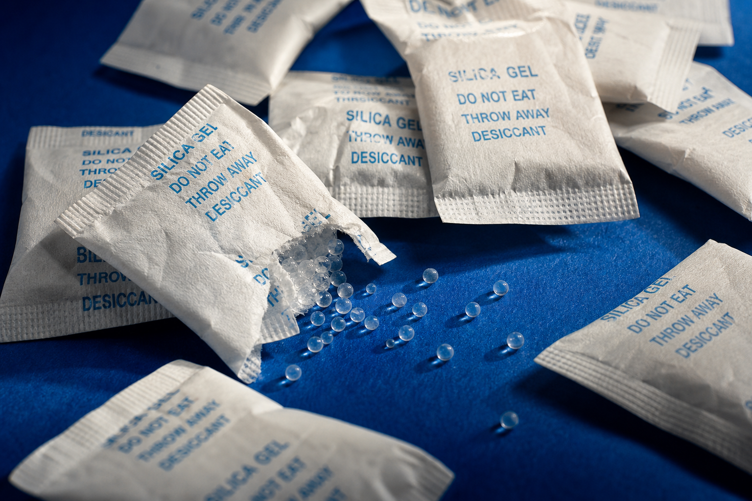 Todos los increíbles usos de las bolsitas de gel de sílice y por qué no debes tirarlas