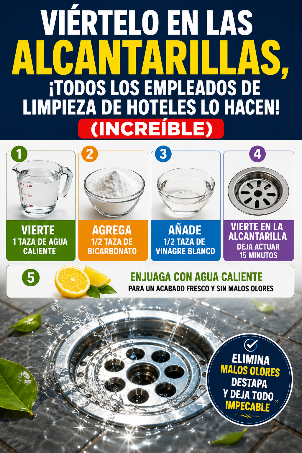 Viértelo en las alcantarillas, ¡Todos los empleados de limpieza de hoteles lo hacen! (INCREÍBLE)