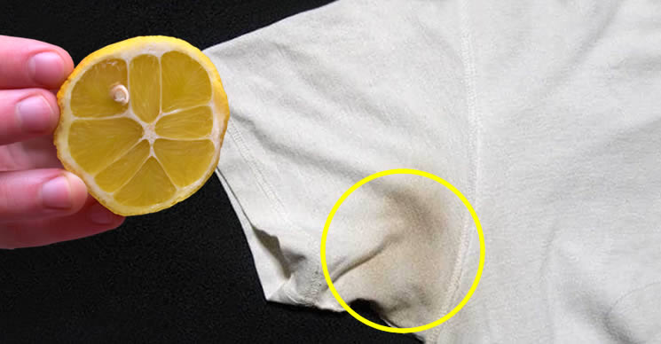 5 trucos simples para eliminar las manchas de desodorante