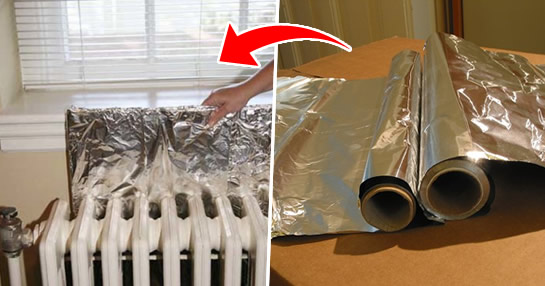 Así es como puedes calentar rápidamente toda tu casa con el truco del aluminio