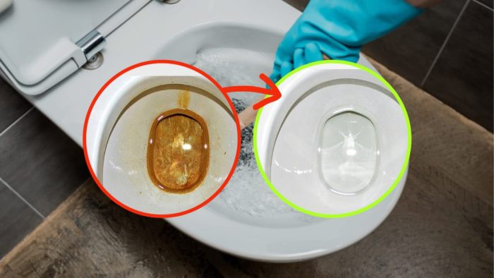 Cómo eliminar la suciedad y las manchas amarillas del inodoro, el nuevo método infalible