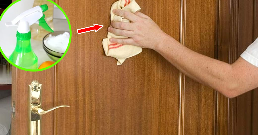 Cómo preparar un spray para pulir muebles y puertas de madera