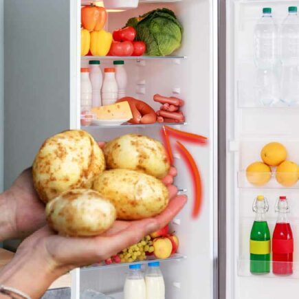 Poner una patata cruda en el frigorífico: ¿por qué debes hacerlo regularmente?