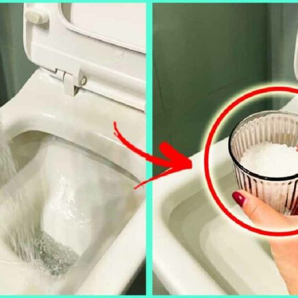 Un frasco de sal en el baño mantiene la habitación limpia y sin olores.