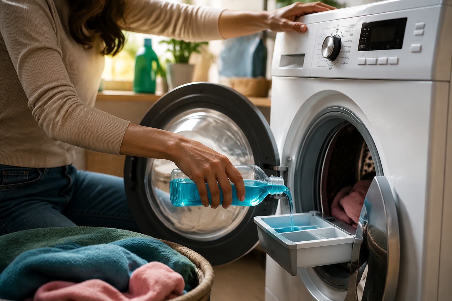 ¿Es posible lavar la ropa con detergente para platos?