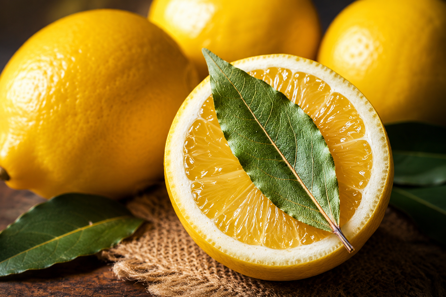 ¿Una hoja de laurel en un limón? Descubre por qué vale la pena probarlo