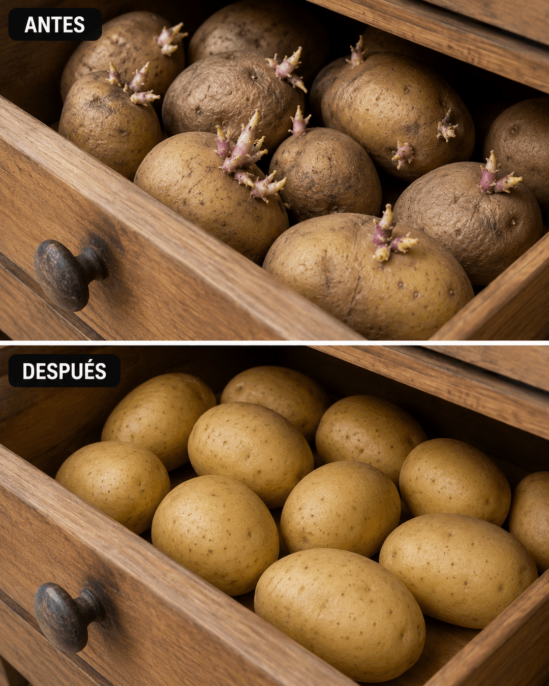 Cómo conservar las patatas correctamente para que tarden más en brotar