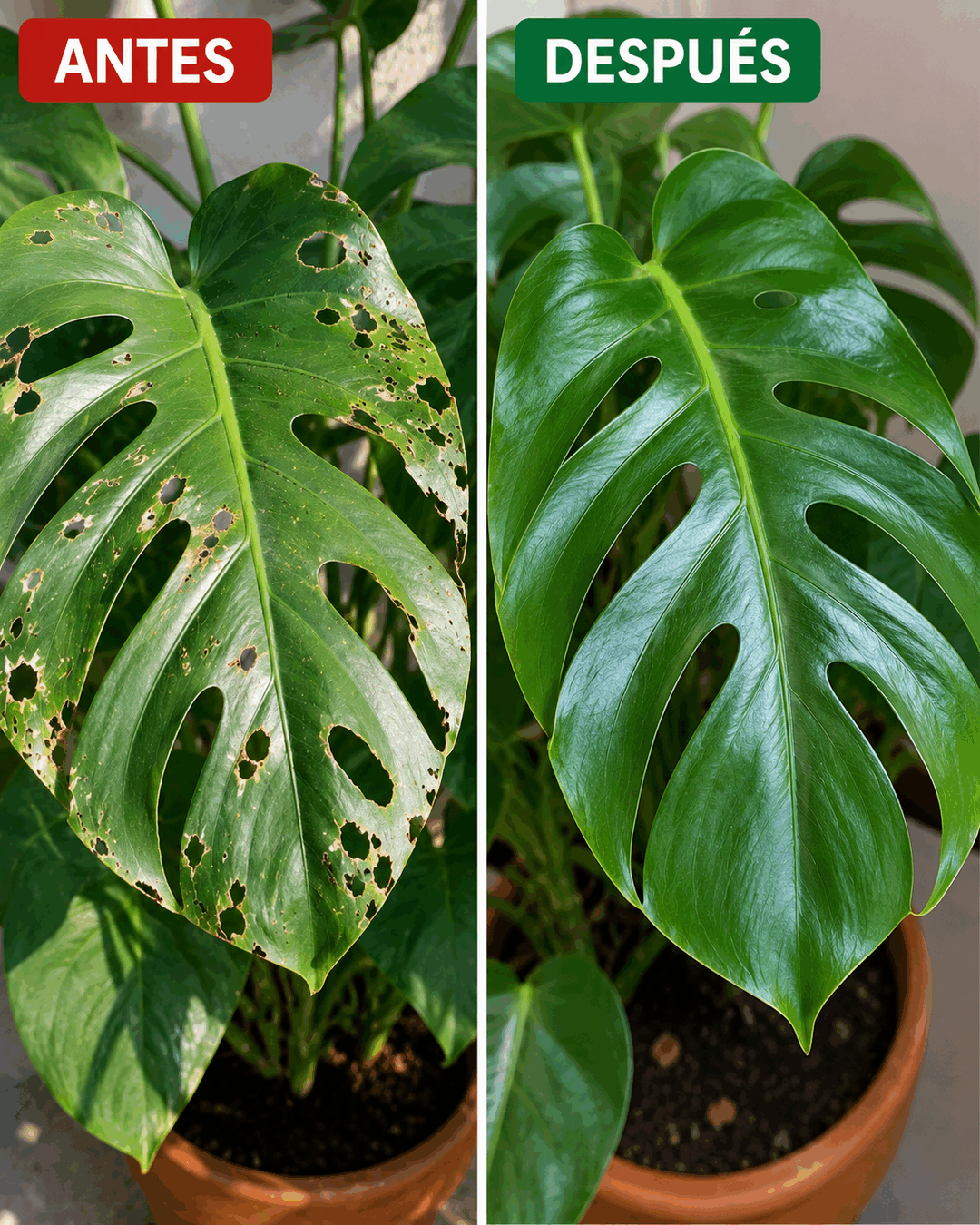 Por qué las hojas de tus plantas tienen pequeños agujeros y qué hacer para protegerlas