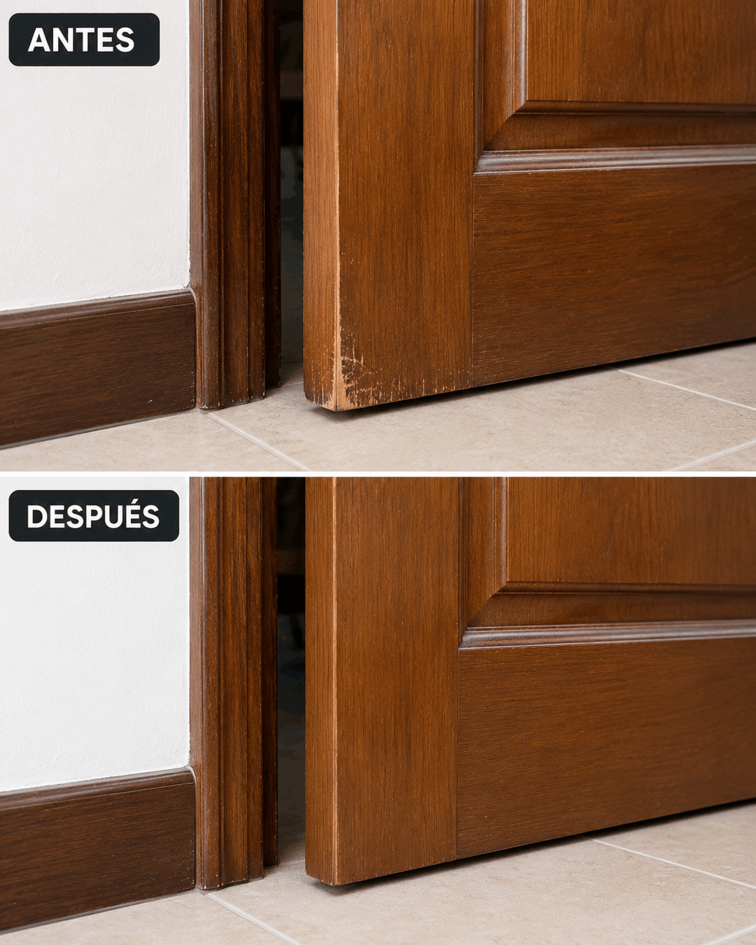 Cómo hacer que una puerta de madera que roza vuelva a abrirse con facilidad sin grandes reparaciones