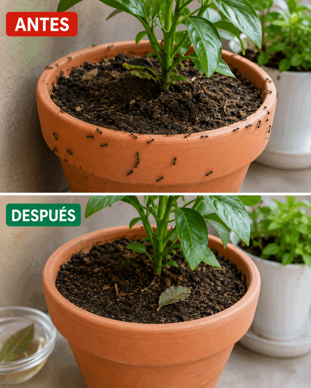 Qué hacer cuando aparecen hormigas en las macetas y cómo alejarlas sin dañar las plantas