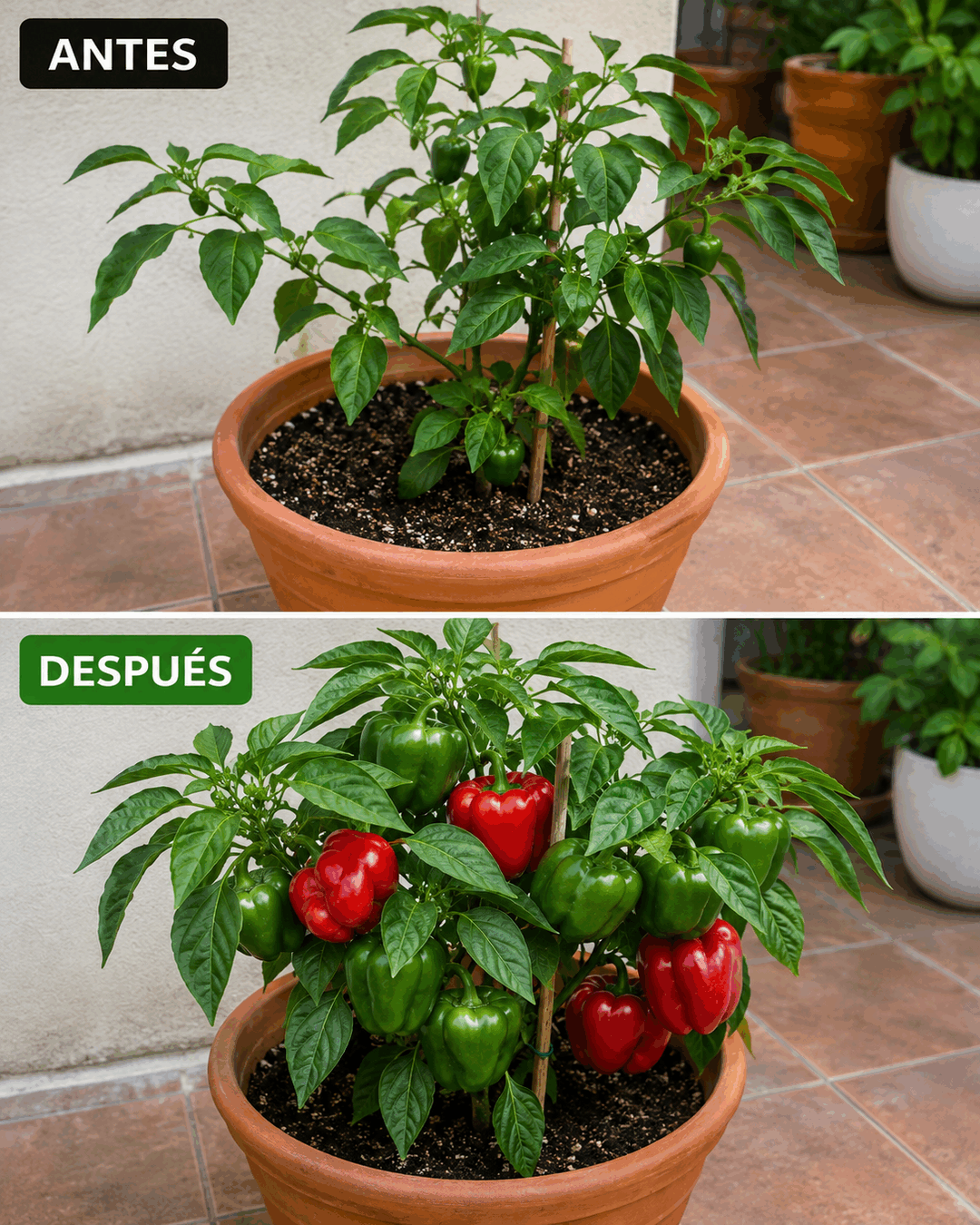 Cómo cultivar pimientos en macetas y conseguir frutos grandes y saludables
