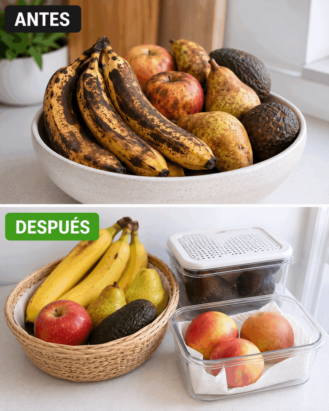 Cómo evitar que las frutas maduren demasiado rápido durante los días de calor