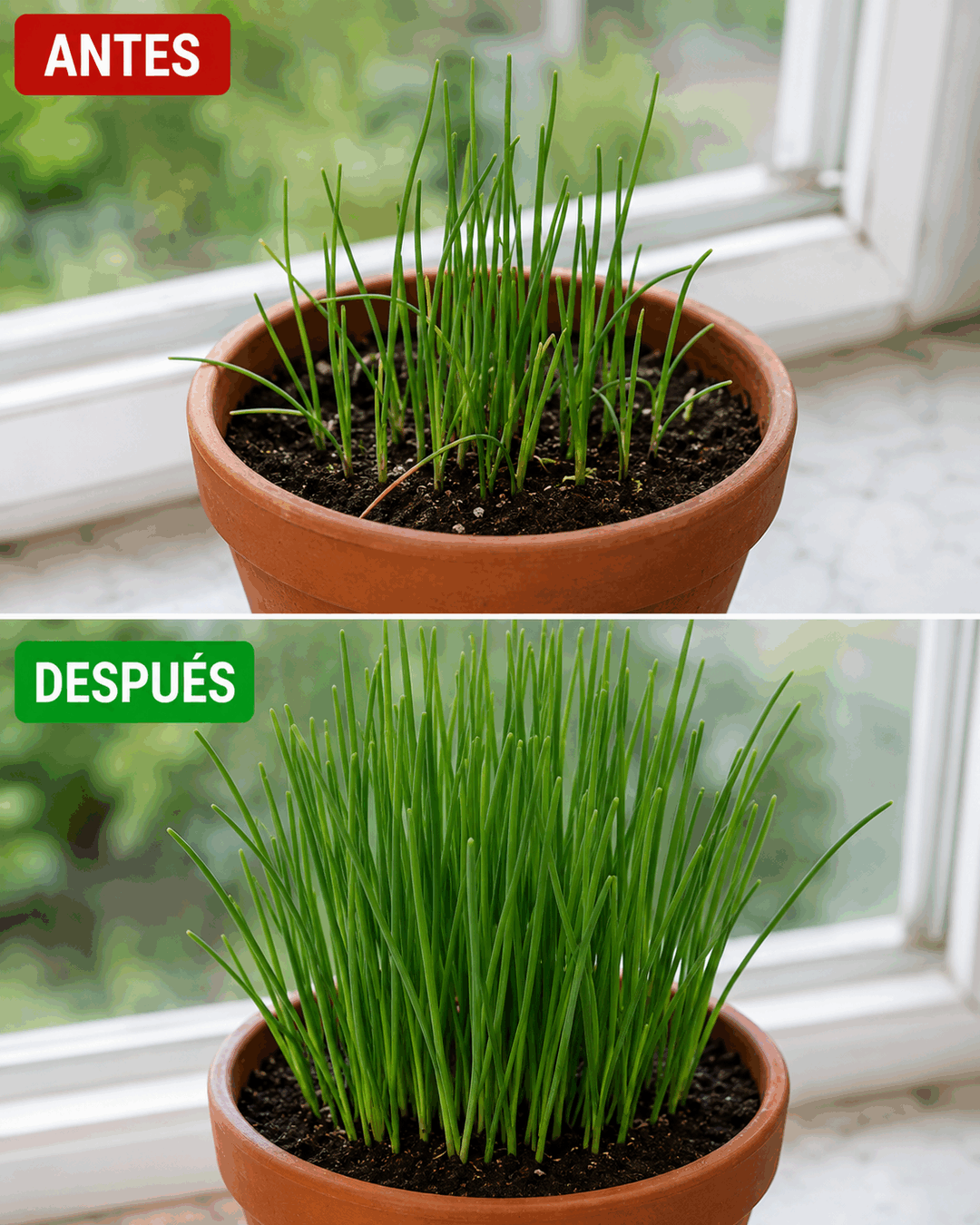 Cómo cultivar cebollino en maceta y cosecharlo varias veces sin arrancar la planta