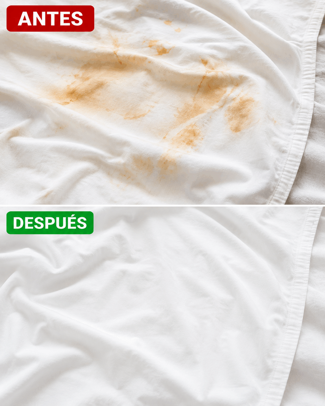 Cómo quitar las manchas de autobronceador de la ropa y las sábanas