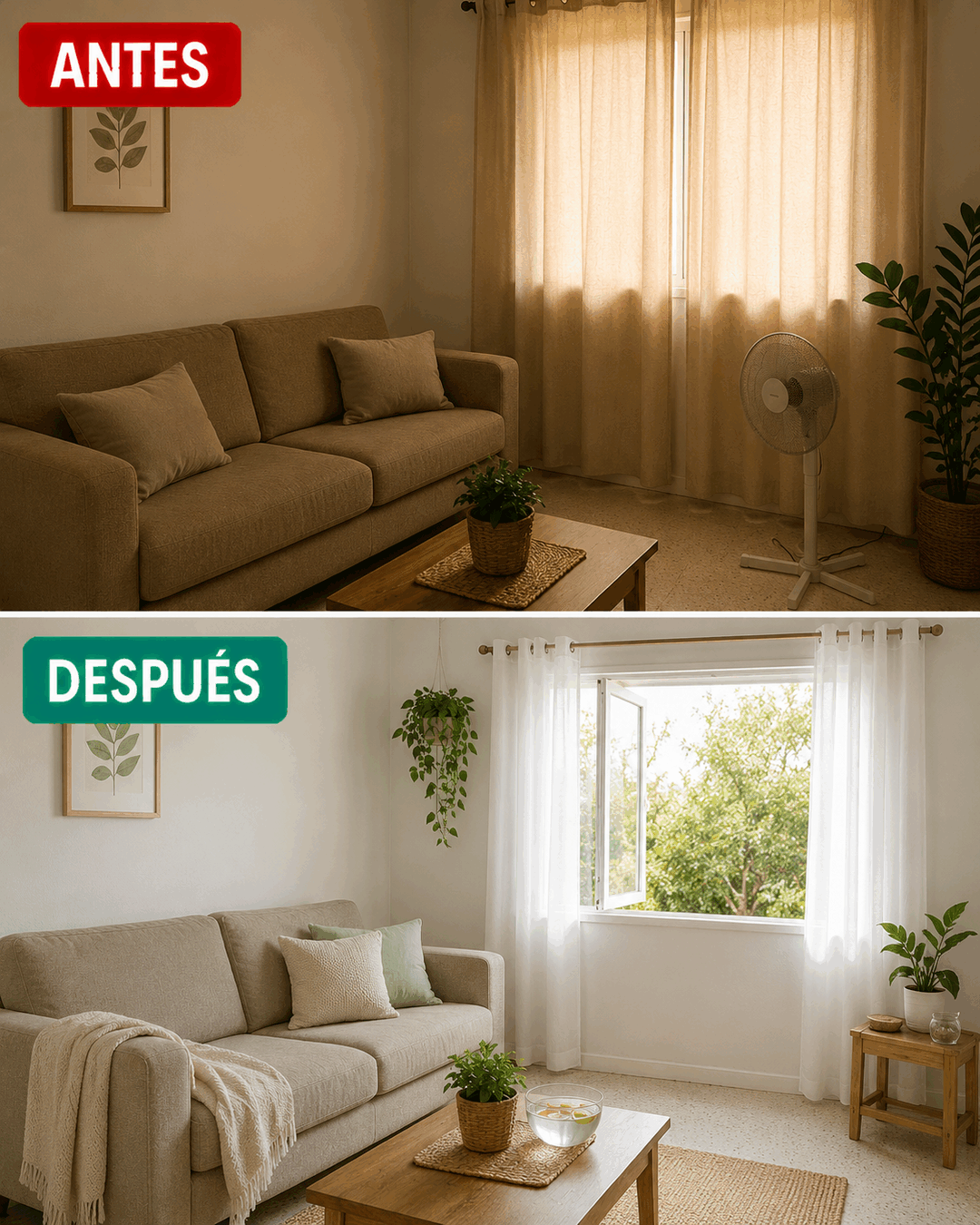 El truco para que tu casa se sienta más fresca sin tener el aire acondicionado encendido todo el día
