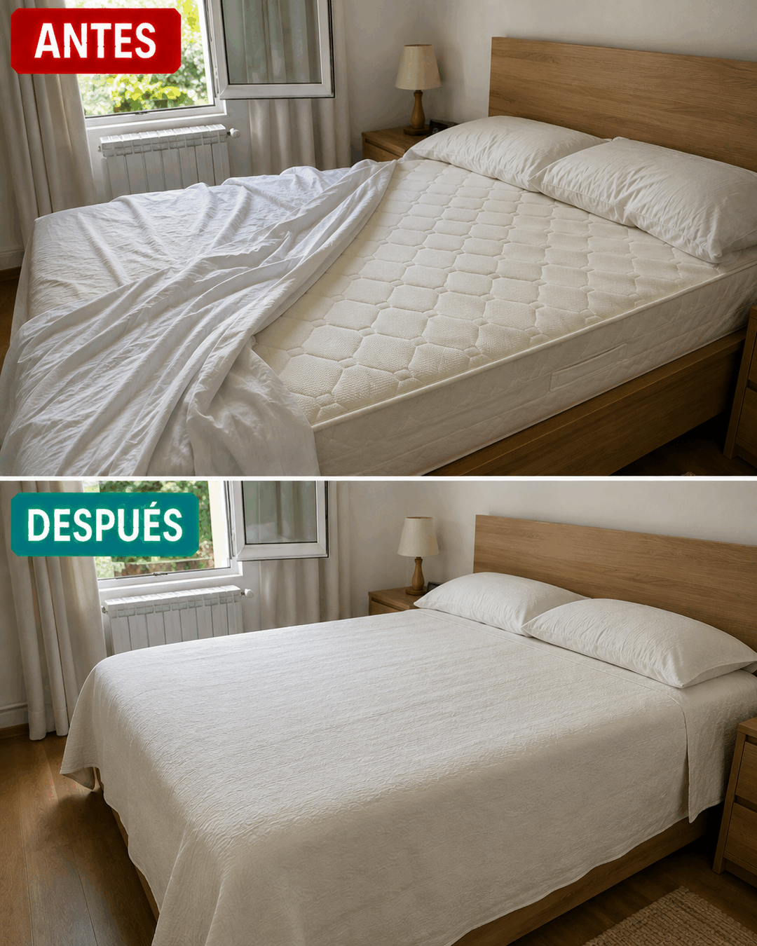 La vieja costumbre de airear la cama antes de hacerla que todavía tiene sentido