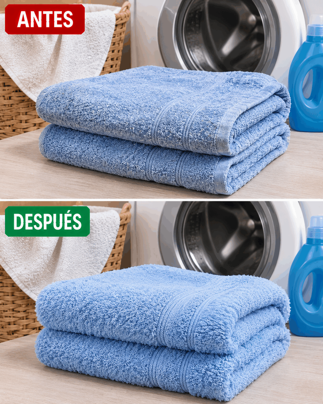 ¿Tu ropa sale rígida después de lavarla? El problema podría no ser el suavizante