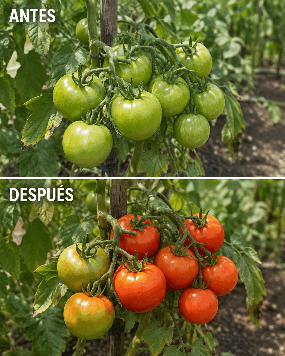 ¿Tus tomates se quedan verdes cuando el verano está terminando? No los arranques todavía