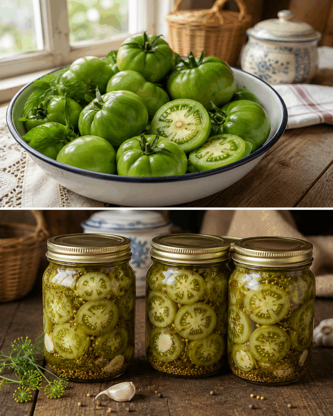 Qué hacían las abuelas con los últimos tomates verdes cuando la temporada empezaba a terminar